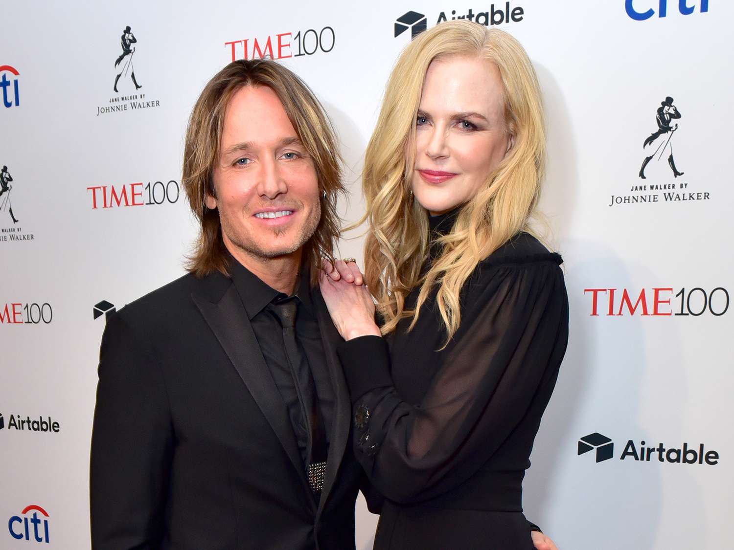 Keith Urban and Nicole Kidman attend the 2018 TIME 100 Gala at Jazz at Lincoln Center on April 24, 2018 in New York City