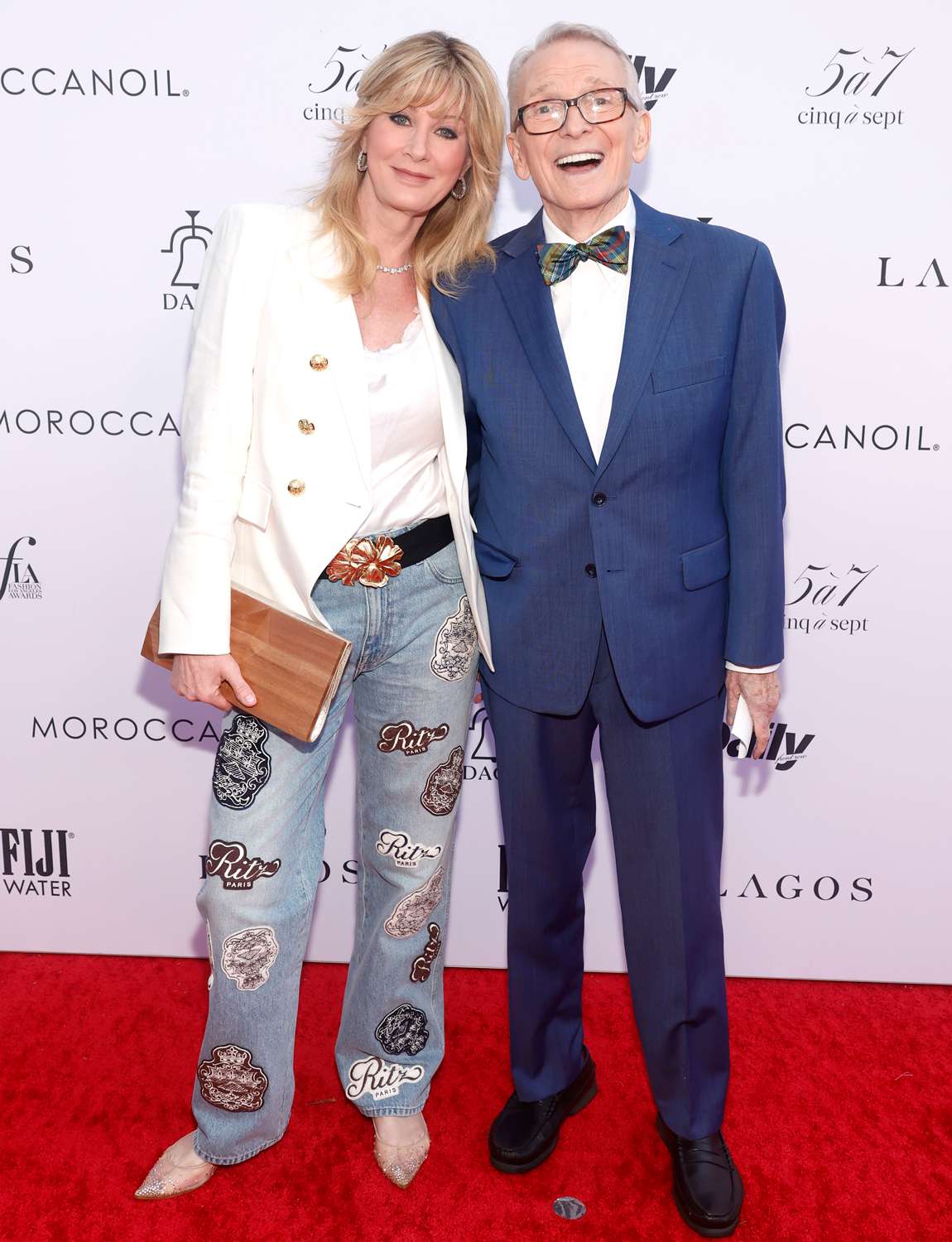 Sandra Lee and Bob Mackie attend The Daily Front Row's Eighth Annual Fashion Los Angeles Awards at The Beverly Hills Hotel on April 28, 2024 in Beverly Hills, California