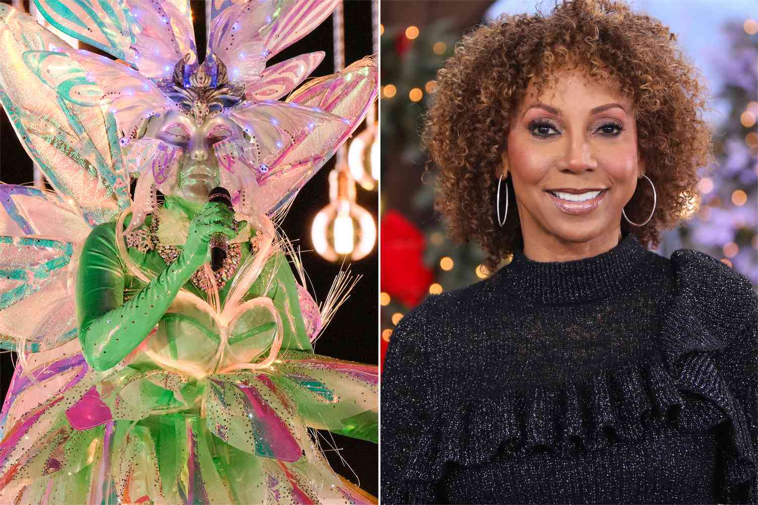 THE MASKED SINGER: Fairy in the “Country Night” episode of THE MASKED SINGER airing Wednesday, March 22 , Holly Robinson Peete visits Hallmark Channel's "Home & Family" at Universal Studios Hollywood on November 17, 2020 in Universal City, California.