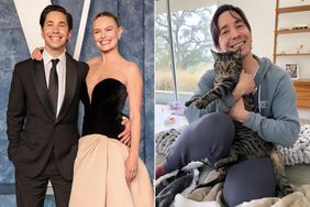 Kate Bosworth Posts Sweet Photo of Husband Justin Long and Their Cat: 'My Favorite Saturday Snugglers'.