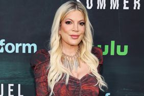 Tori Spelling attends the Los Angeles premiere of Freeform's "Cruel Summer" season 2 at Grace E. Simons Lodge on May 31, 2023 in Los Angeles, California. 