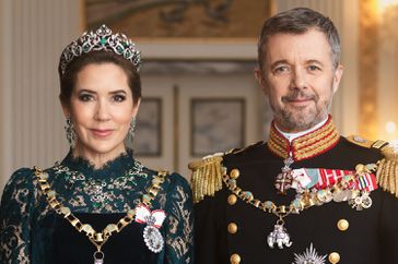 Queen Mary and King Frederik of Denmark Gives 'Game of Thrones' Vibes in New Gala Portraits Wearing Crown Jewels