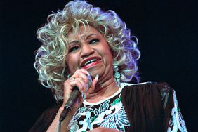 Cuban singer Celia Cruz performs on July 11th 1999 at the North Sea Jazz Festival in the Hague, Netherlands.