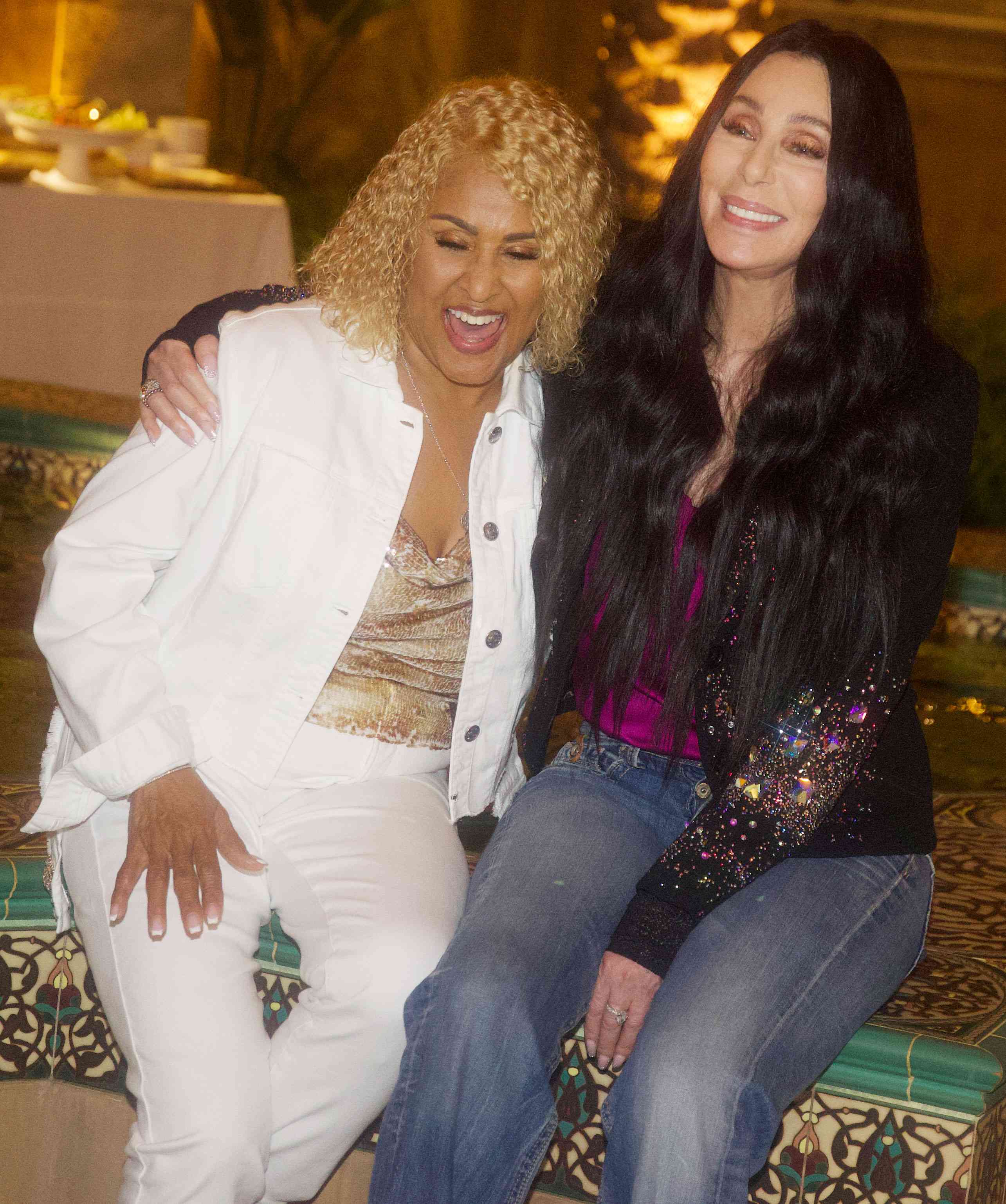 Cher and Darlene Love