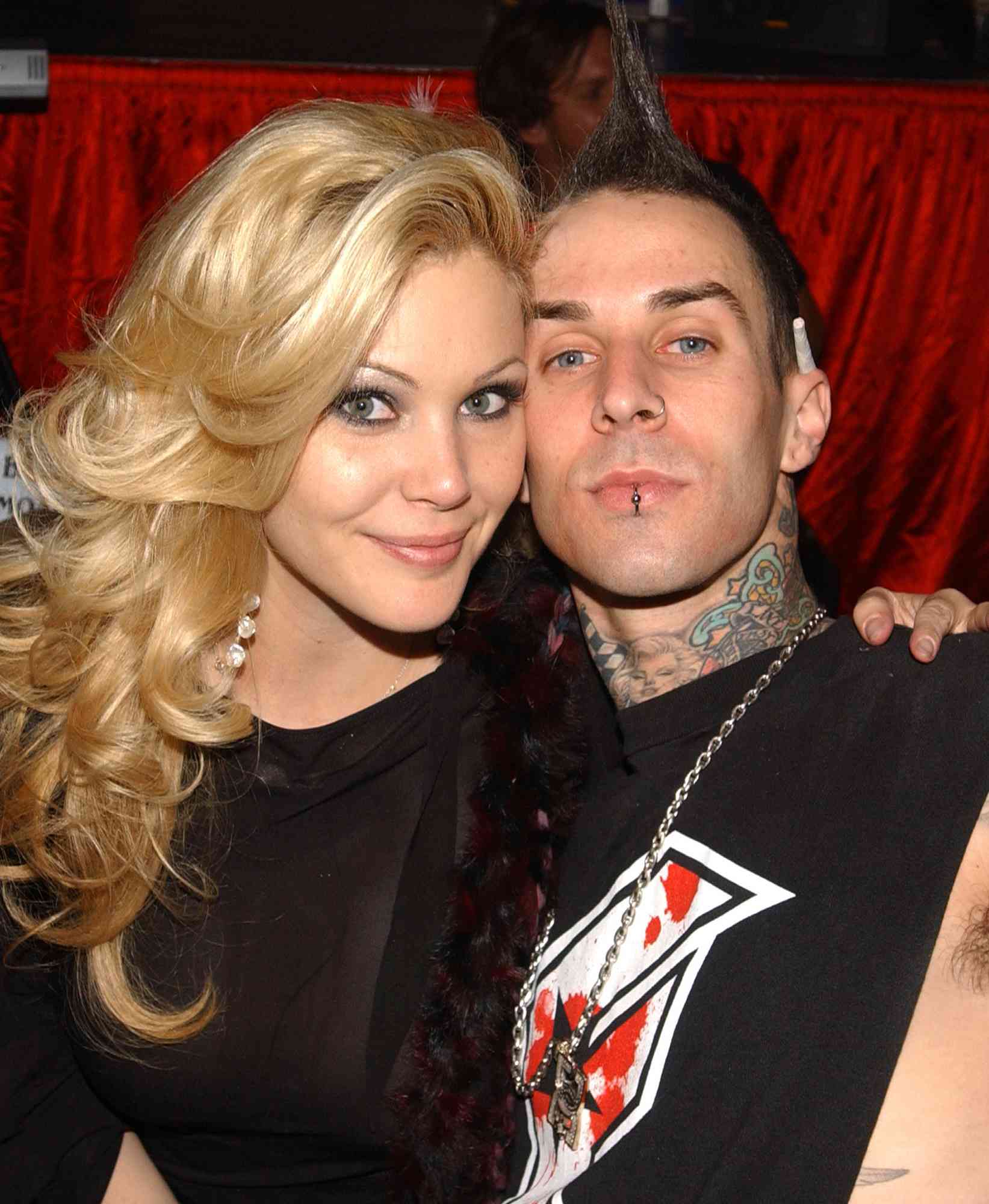 Shanna Moakler and Travis Barker during Beachers Comedy Madhouse in 2004