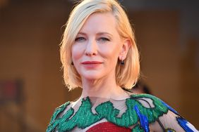 Cate Blanchett walks the red carpet ahead of closing ceremony at the 77th Venice Film Festival on September 12, 2020 in Venice, Italy