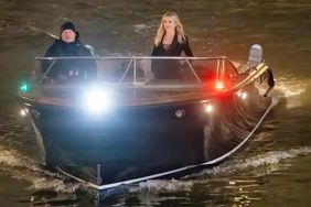 London, UNITED KINGDOM - *EXCLUSIVE* - Cameron Diaz drives a speed boat up the Thames as she films for "Back in Action" the scenes are part of a chase scene where they attempt to escape the baddies with a chase through London, on water and land! River closures were in places for the scenes with Tower Bridge closed to traffic while they filmed. Credit: CLICK NEWS AND MEDIA Pictured: Cameron Diaz BACKGRID USA 26 FEBRUARY 2023 BYLINE MUST READ: Click News and Media / BACKGRID USA: +1 310 798 9111 / usasales@backgrid.com UK: +44 208 344 2007 / uksales@backgrid.com *UK Clients - Pictures Containing Children Please Pixelate Face Prior To Publication*