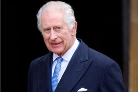 King Charles III attends the traditional Easter Sunday Mattins Service at St George's Chapel, Windsor Castle