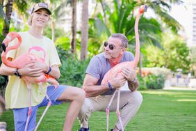 Liev Schreiber Enjoys a Father-and-Son Trip in Nassau with Sasha, 15: 'So Proud'