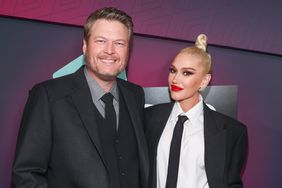 Blake Shelton and Gwen Stefani at the 2023 CMT Music Awards held at Moody Center on April 2, 2023 in Austin, Texas