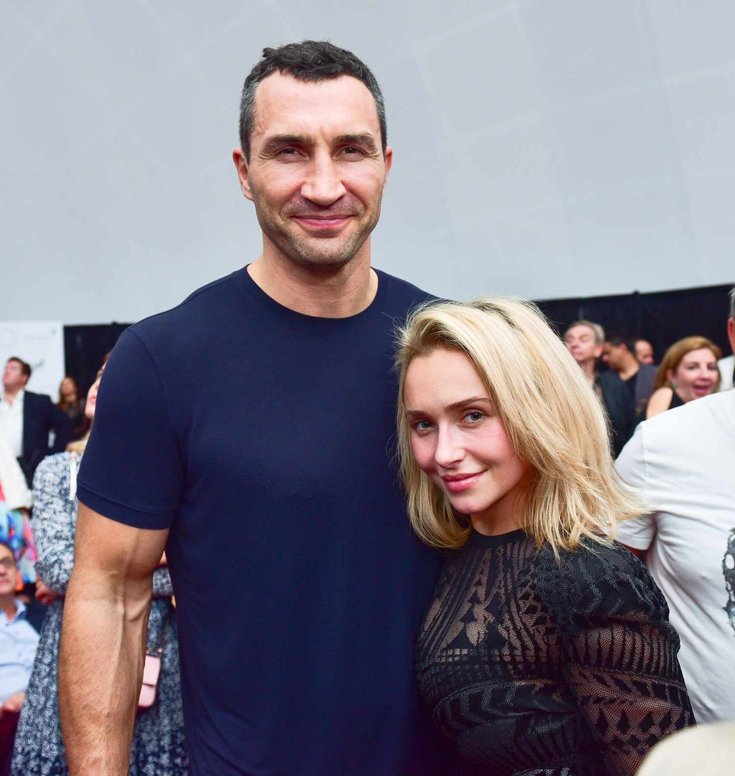 Wladimir Klitschko and Hayden Panettiere attend The Daily Front Row and Faena Art Celebrate the Launch of The Daily's Miami Edition, Featuring Act One at The Faena Art Dome on November 29, 2016 in Miami Beach, FL