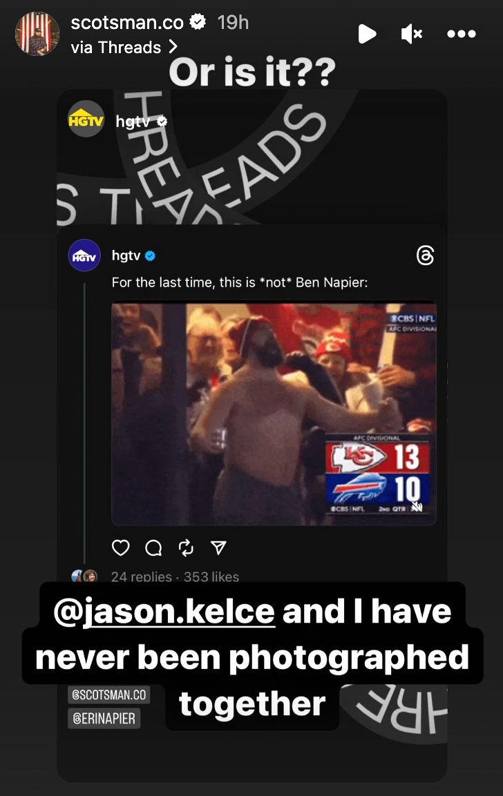 Ben Napier Jokes It Might Be Him Instead of Jason Kelce in Viral Shirtless Photo: âNever Been Photographed Togetherâ