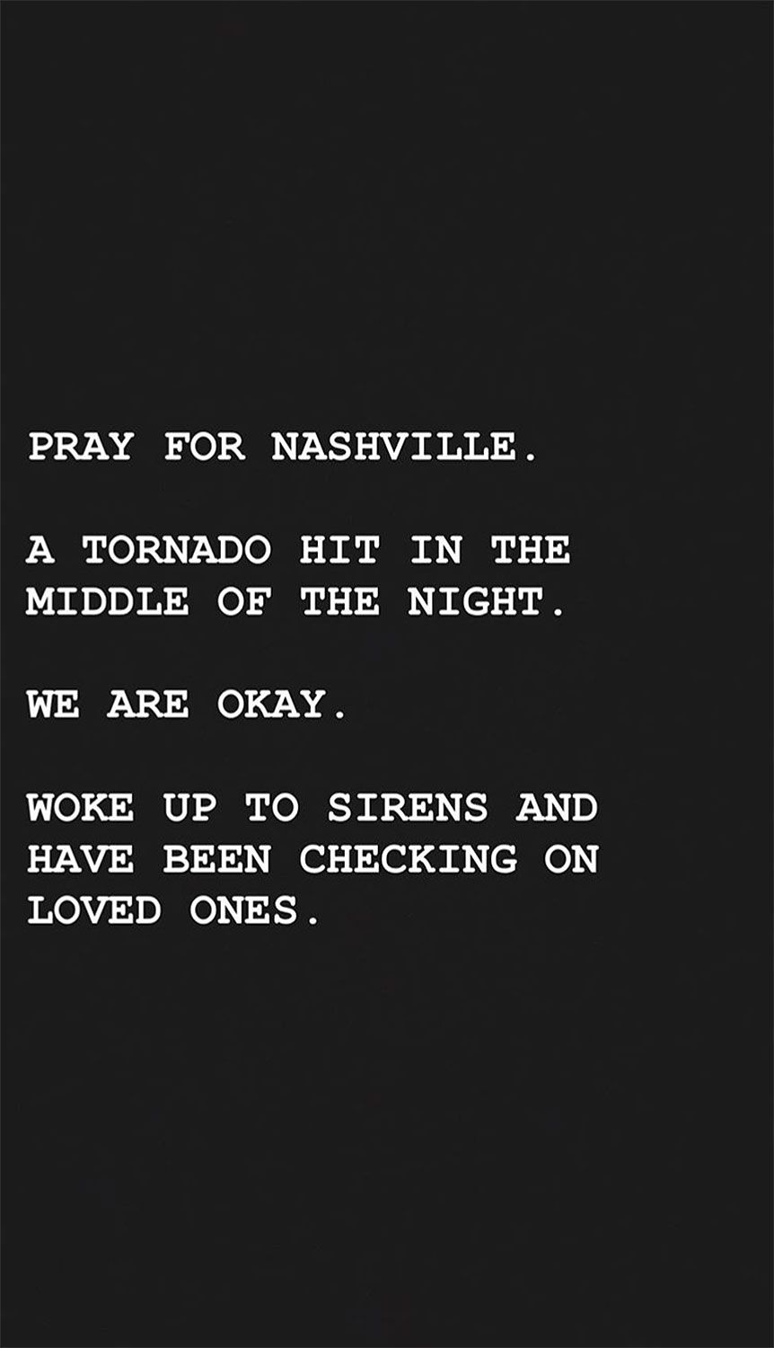 Nashville tornado reactions