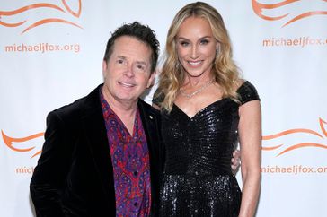 Michael J. Fox and Tracy Pollan attend the Michael J. Fox Foundation for Parkinson's Research gala