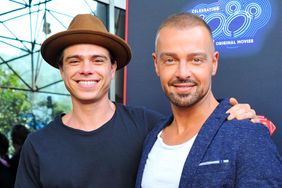 LOS ANGELES, CA - JUNE 23: (L-R) Actors Matthew Lawrence, Joey Lawrence and Andrew Lawrence attend the premiere of the 100th Disney Channel Original Movie "Adventures In Babysitting" and celebration of all DCOMS at Directors Guild Of America on June 23, 2016 in Los Angeles, California. 