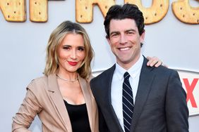 Tess Sanchez and Max Greenfield at the Los Angeles premiere of "Unfrosted" held at The Egyptian Theatre Hollywood on April 30, 2024
