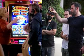Ben Affleck spotted filming next to Jennifer Lopez's mom Guadalupe Lopez as she shows her enthusiasm on set in Wynn hotel Las Vegas. Ben, who has renewed his relationship with old flame J-Lo, was all smiles on the set as he filmed a giant casino scene with lots of added security