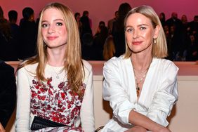  Naomi Watts (C) and Kai attend the Dior pre-fall fashion show at the Brooklyn Museum