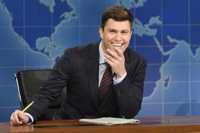 SATURDAY NIGHT LIVE -- "Kumail Nanjiani" Episode 1728 -- Pictured: Colin Jost during "Weekend Update"