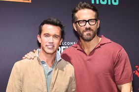 Rob McElhenney and Ryan Reynolds attend the FYC red carpet for FX's "Welcome to Wrexham" 
