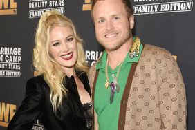 Heidi Montag and Spencer Pratt attend WE tv Celebrates the 100th Episode of the "Marriage Boot Camp" reality stars franchise and the premiere of "Marriage Boot Camp Family Edition" at SkyBar at the Mondrian Los Angeles on October 10, 2019 in West Hollywood, California