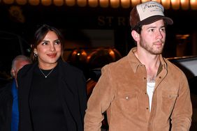 Nick Jonas and Priyanka Chopra head out for a date night at The Polo Bar in New York City. 