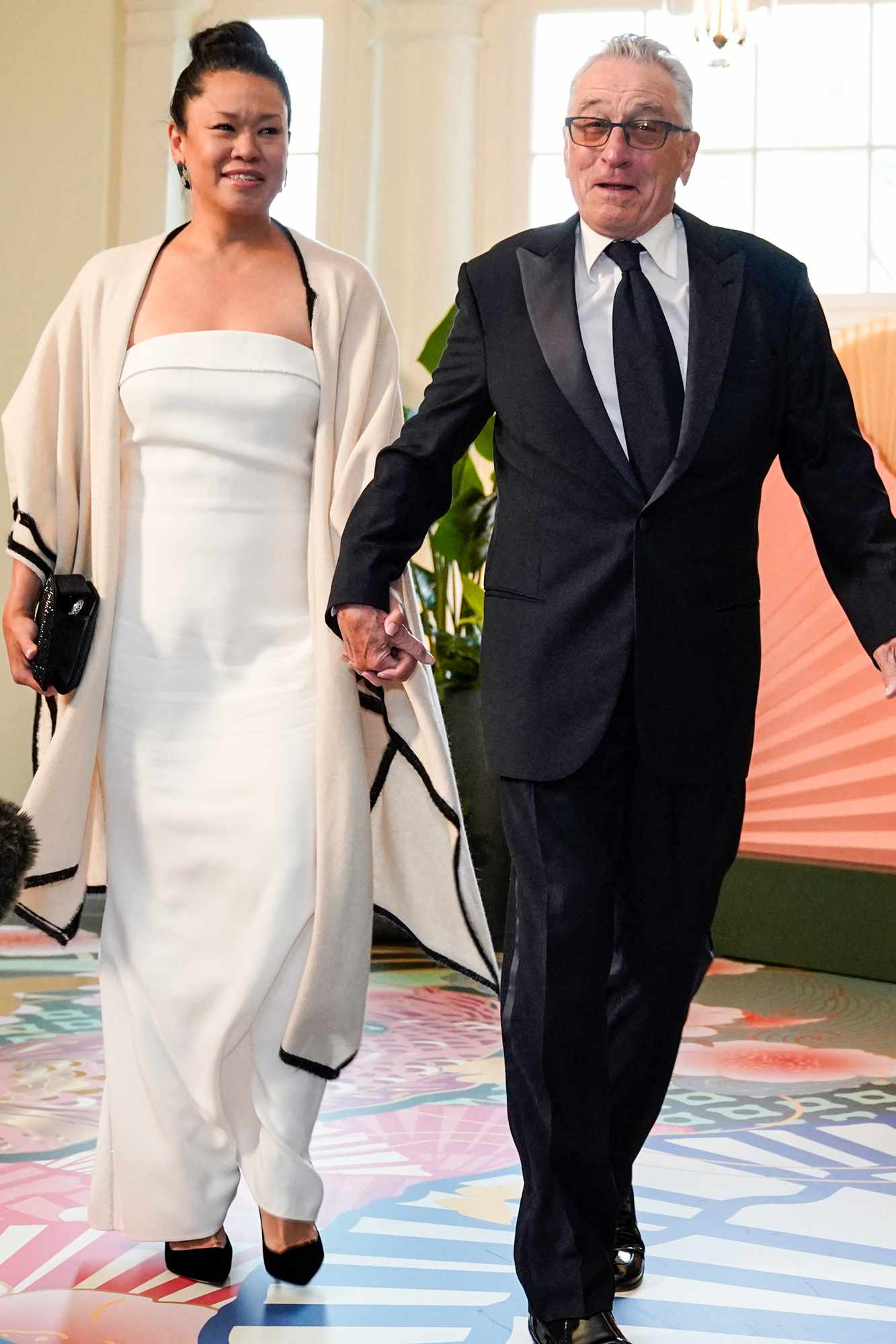 Robert De Niro and his girlfriend Tiffany Chen