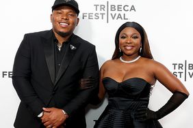 Two Lewis and Naturi Naughton attend "88" premiere during the 2022 Tribeca Festival