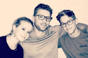 Ryan Phillippe with his kids Ava and Deacon