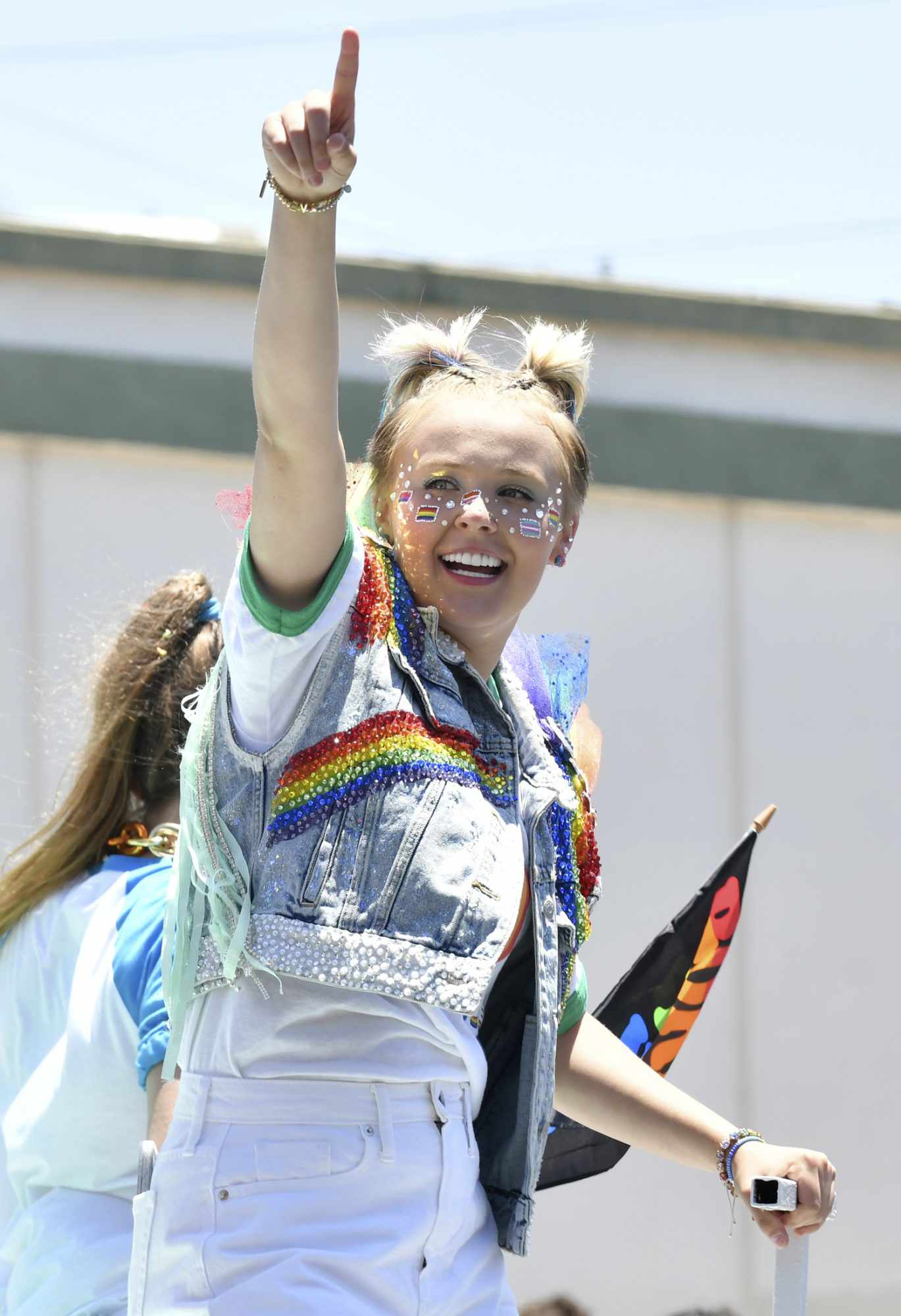 JoJo Siwa attends The City Of West Hollywood's Pride Parade