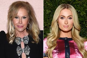Kathy Hilton arrives at the The Elizabeth Taylor Ball To End AIDS; Paris Hilton attends the CHANEL dinner to celebrate the launch of Sofia Coppola Archive: 1999-2023 at Chateau Marmont