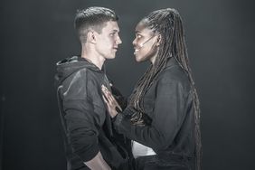 Tom Holland and Francesca Amewudah-Rivers in Romeo & Juliet