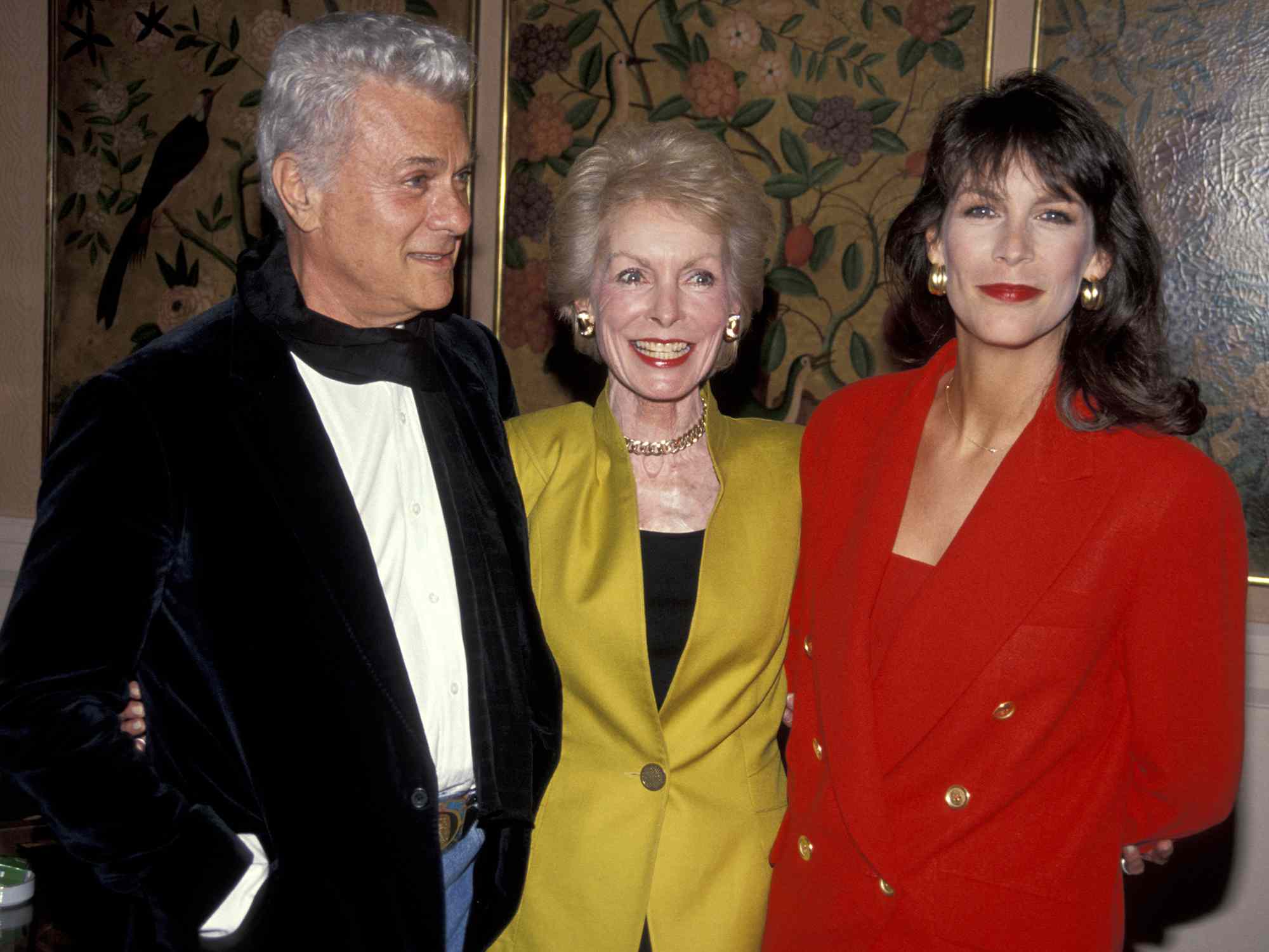 Tony Curtis, Janet Leigh, and Jamie Lee Curtis.