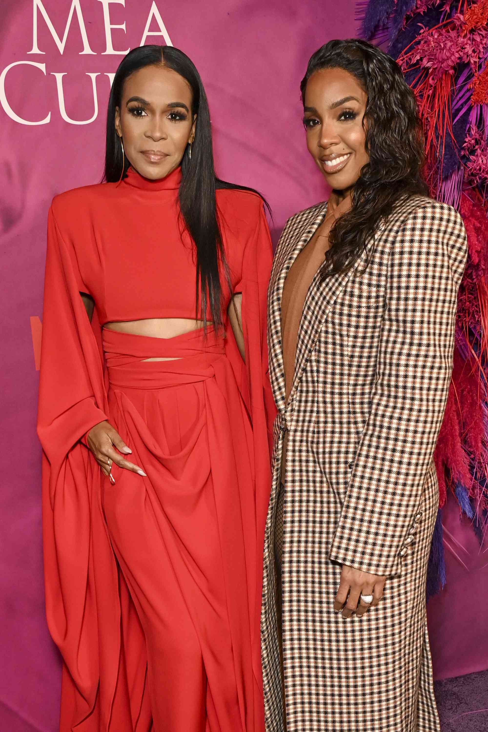 Michelle Williams and Kelly Rowland new york 02 15 24