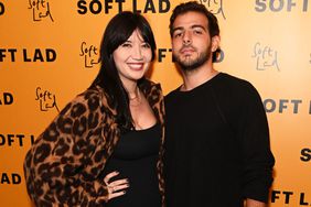 LONDON, ENGLAND - OCTOBER 27: Daisy Lowe (L) and Jordan Saul attend the launch of Nick Grimshaw's book 'Soft Lad' at NoMad London on October 27, 2022 in London, England. (Photo by David M. Benett/Dave Benett/Getty Images for Nick Grimshaw)
