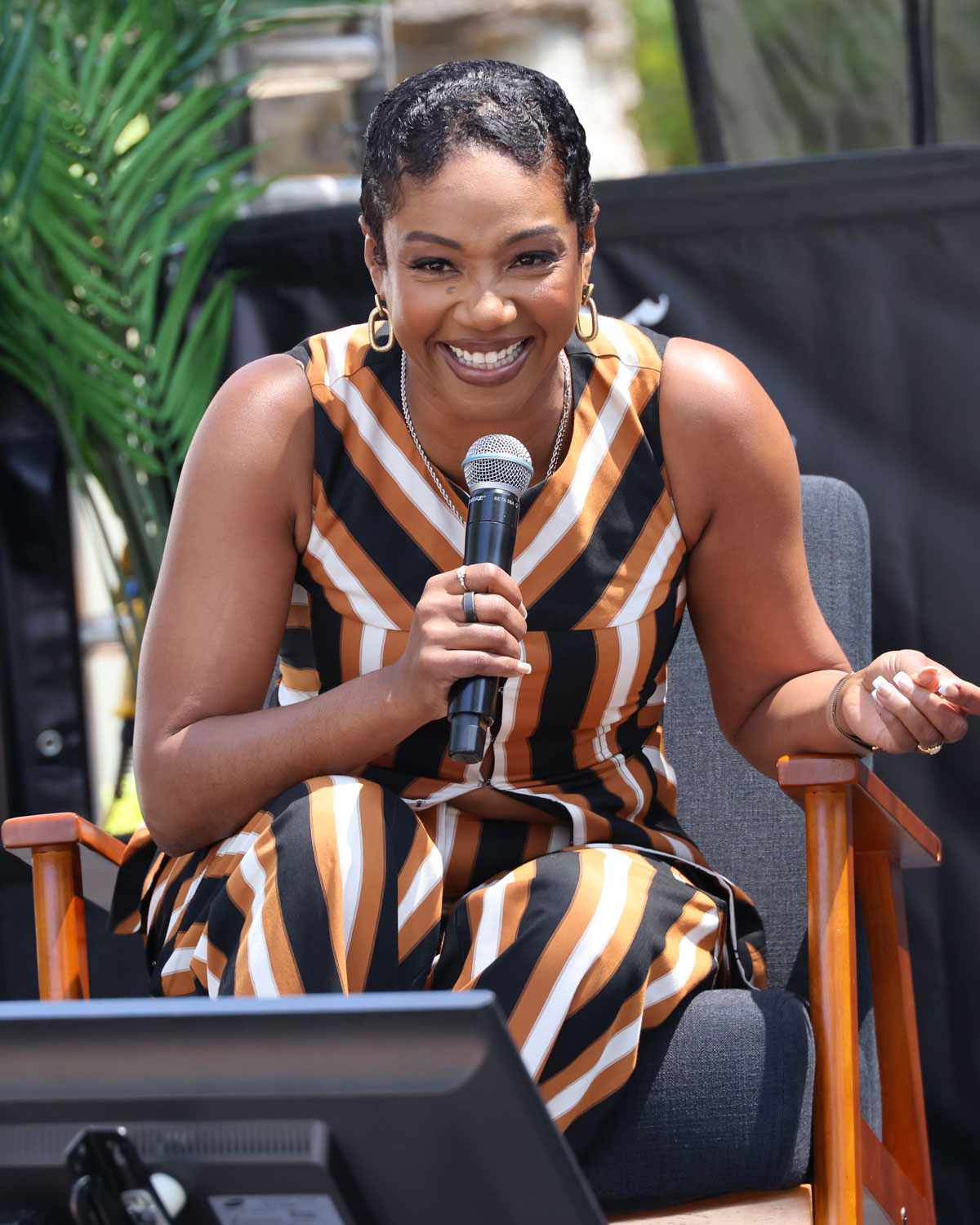Tiffany Haddish attends the 2024 Los Angeles Times Festival of Books at the University of Southern California on April 21, 2024