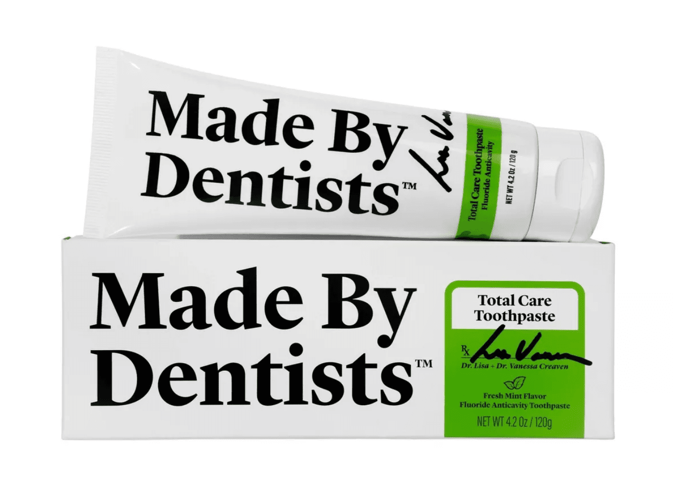made by dentists total care toothpaste