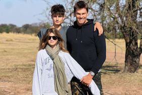 Tom Brady and Kids on African Safari