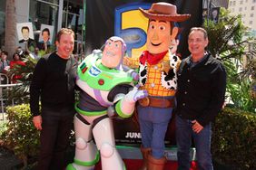 Tim Allen, Buzz Lightyear, Woody and Tom Hanks at the World Premiere of Disney/Pixar's "Toy Story 3"