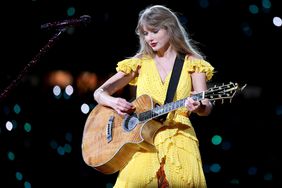 FOXBOROUGH, MASSACHUSETTS - MAY 19: EDITORIAL USE ONLY Taylor Swift performs onstage during "Taylor Swift | The Eras Tour" at Gillette Stadium on May 19, 2023 in Foxborough, Massachusetts. 
