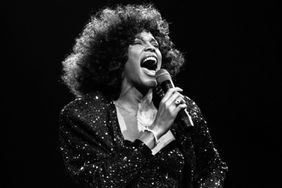 Whitney Houston at Madison Square Garden in her first concert appearance here since the fall of 1985
