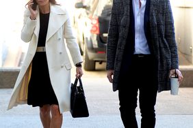Bethenny Frankel And Her Boyfriend Arriving At Federal Court A Day After Breaking Down In Court Over How Custody Battle Affects Their Daughter
