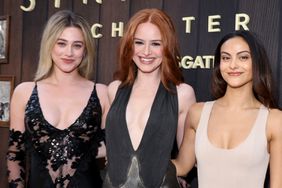 Lili Reinhart, Madelaine Petsch and Camila Mendes at the Los Angeles premiere of "The Strangers: Chapter 1" held at Regal L.A. Live on May 8, 2024 