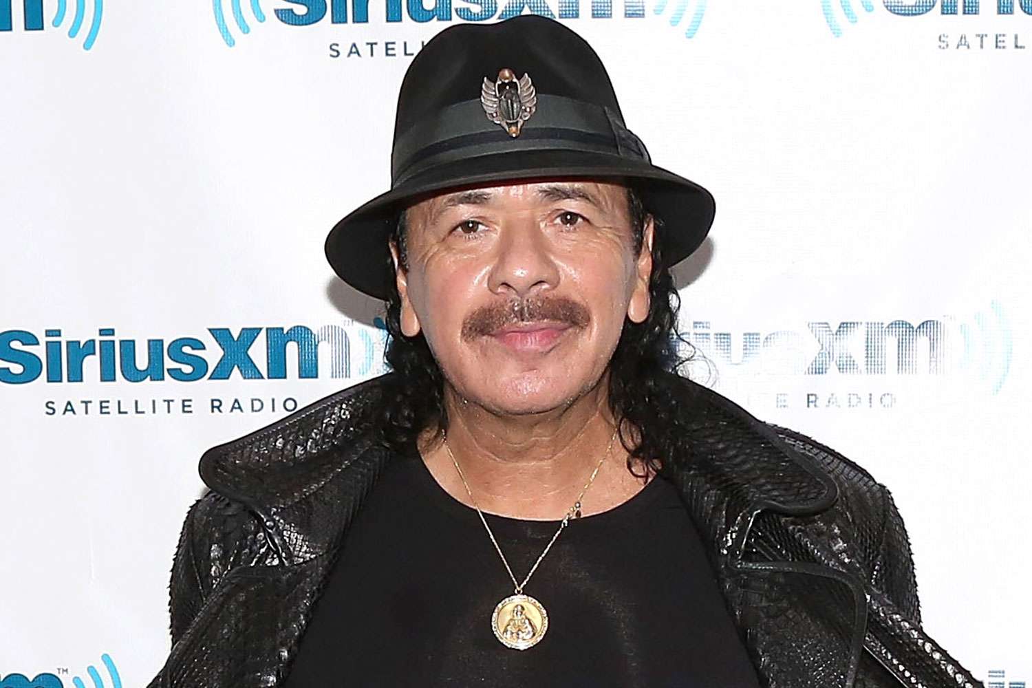WASHINGTON, DC - OCTOBER 14: Legendary musician Carlos Santana visits the SiriusXM studios for "SiriusXM ICONOS with Carlos Santana" on October 14, 2014 in Washington, DC. (Photo by Taylor Hill/Getty Images for SiriusXM)