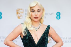Lady Gaga attends the EE British Academy Film Awards 2022 at Royal Albert Hall on March 13, 2022 in London, England.