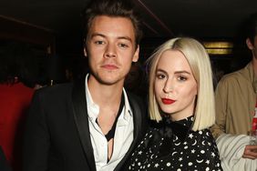 Harry Styles (L) and sister Gemma Styles attend the Another Man A/W launch event hosted by Harry Styles on October 6, 2016