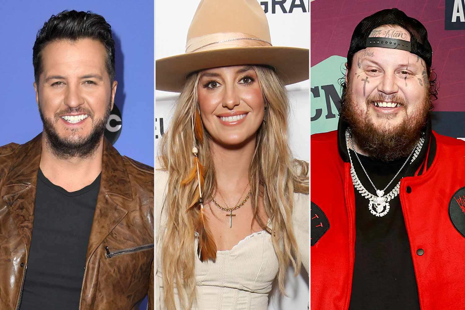 Luke Bryan, Lainey Wilson and Jelly Roll to Perform at the 2023 CMAs 