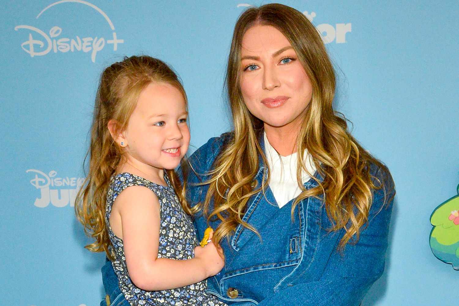 Stassi Schroeder Clark and Hartford Clark arrive at Los Angeles Bluey "The Sign" Premiere Party