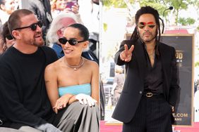 Channing Tatum and Zoe Kravitz Lenny Kravitz to be honored with a star on the Hollywood Walk of Fame, Los Angeles, California,