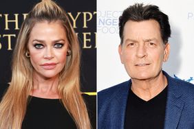 Denise Richards Says She Had to 'Drop the Kids Off' at Charlie Sheen's Gate After Their Divorce